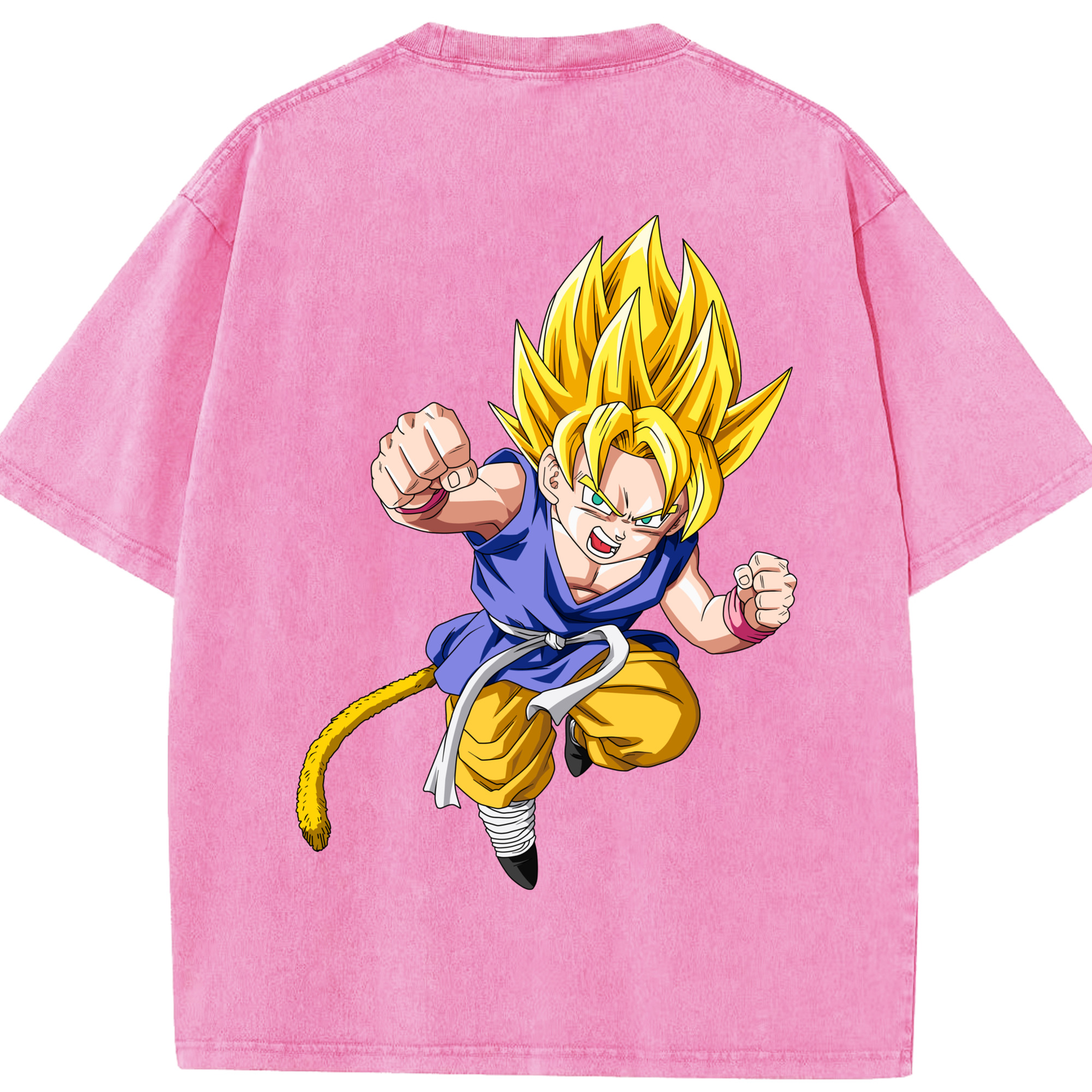 （画像用） ドラゴンボール ベジット DRAGON BALL Vegetto 綿100% ヴィンテージ風 半袖Tシャツ（背面プリント）